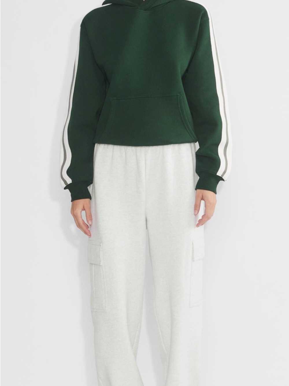 Aritzia NWT Cozy Sweatfleece Mega Cargo Joggers - Size 2Xl - Picture 5 of 7